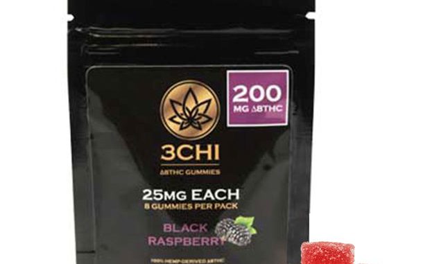 3Chi Delta-8 THC Black Raspberry Gummies Review