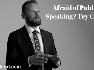 Afraid of Public Speaking? Try CBD Hemp Oil.